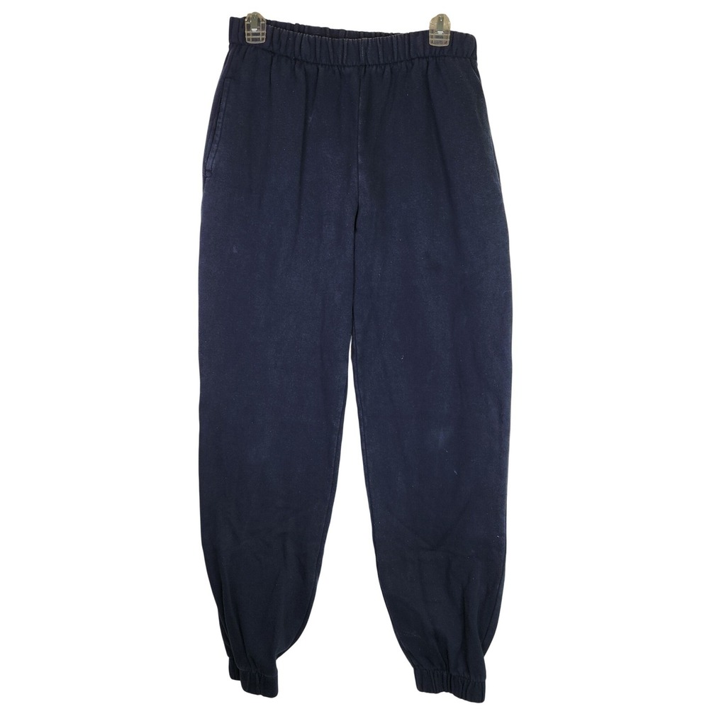 John Galt Sweatpants One Size Black Fleece Joggers Brandy Melville Relaxed Fit